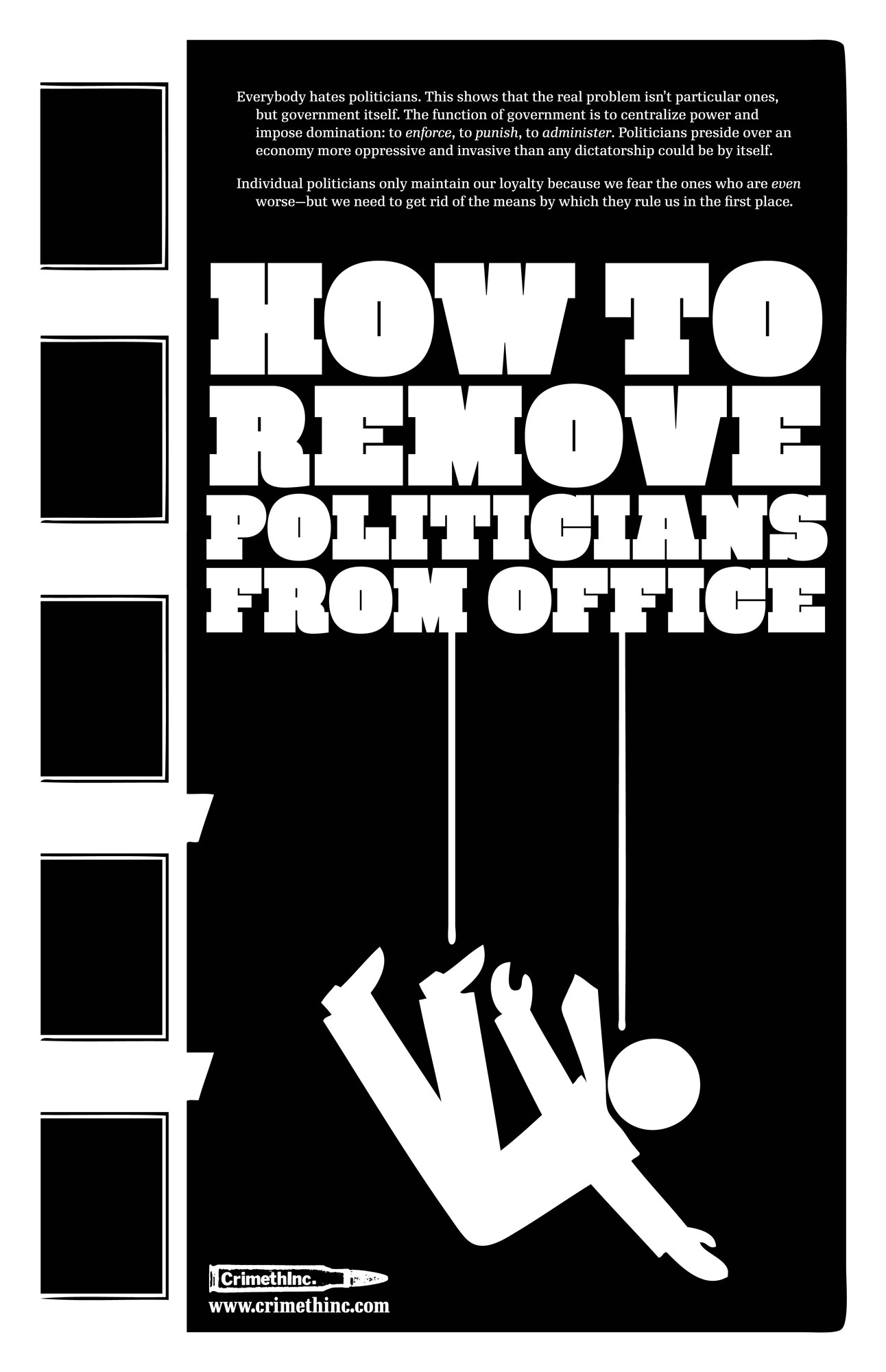 Photo of ‘How To Remove Politicians From Office’ front side